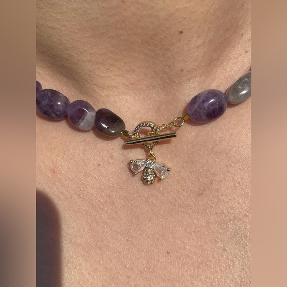 HANDMADE CRYSTAL QUARTZ JEWELRY NECKLACE - Picture 3 of 5